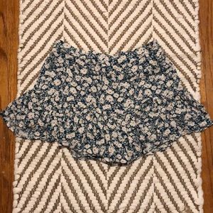 Floral skirt (skort)